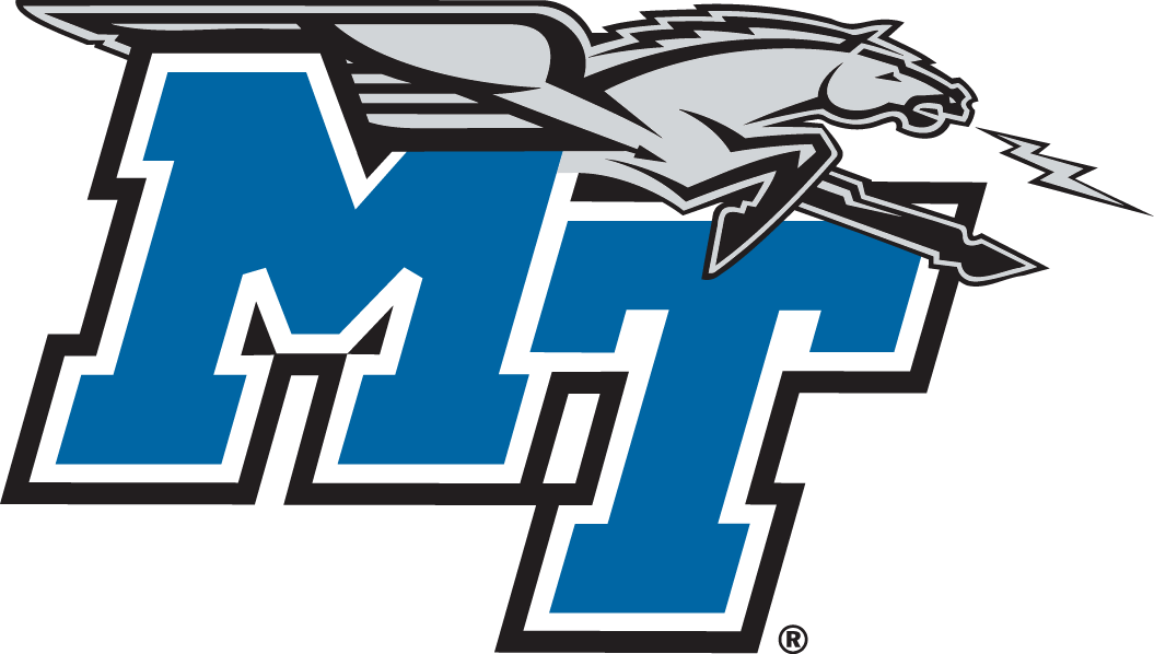 Middle Tennessee Blue Raiders iron ons